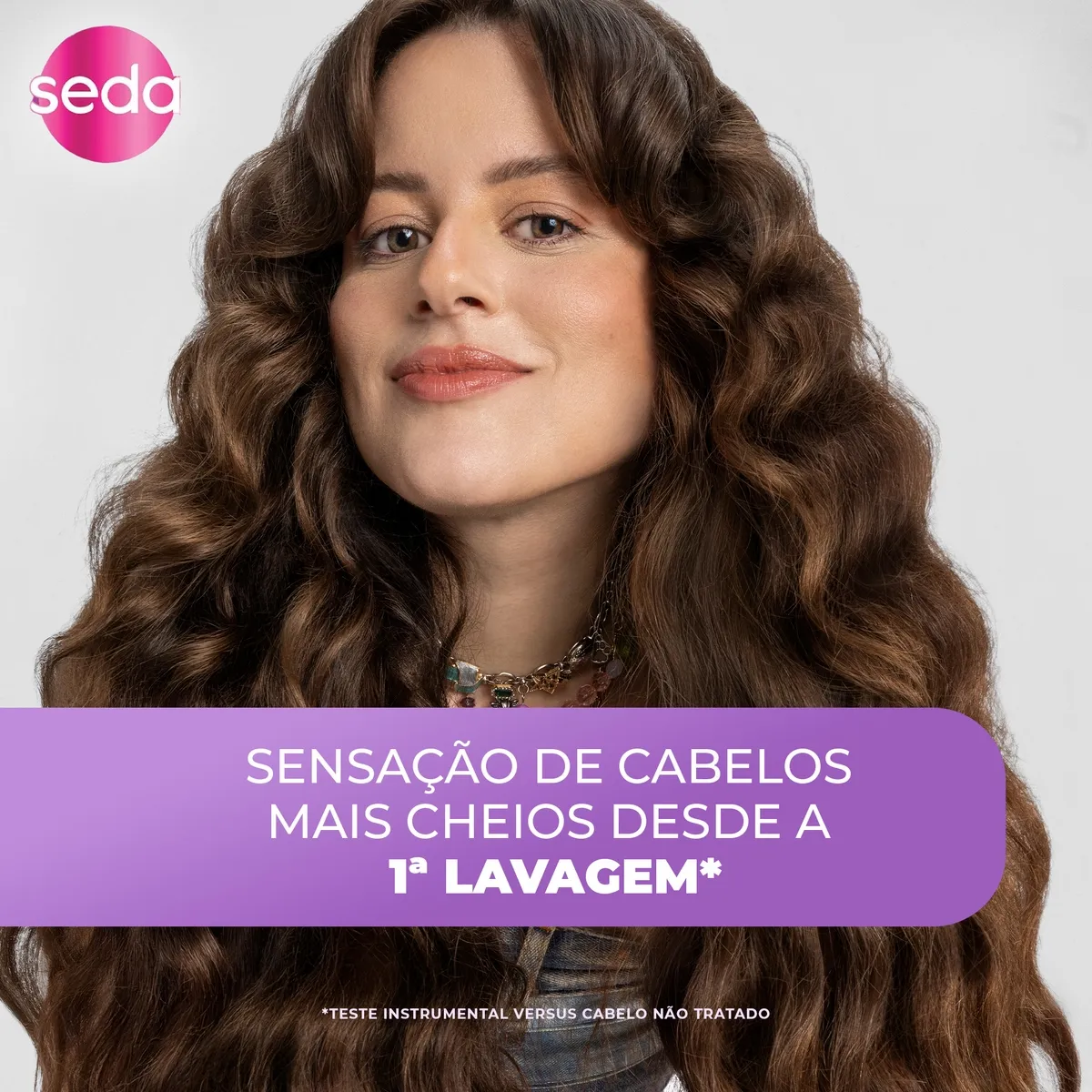 Kit Seda Mega Crescimento Shampoo 300ml + Condicionador 190ml — foto 7
