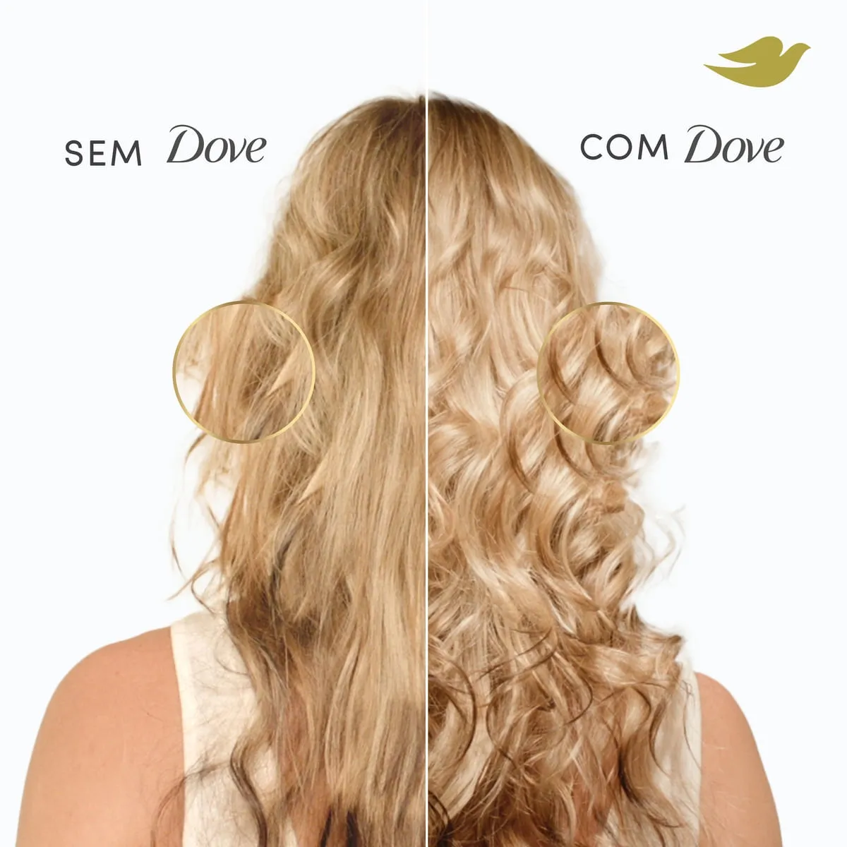 Leave-in Dove Bond Repair + Peptídeo 50ml — foto 6
