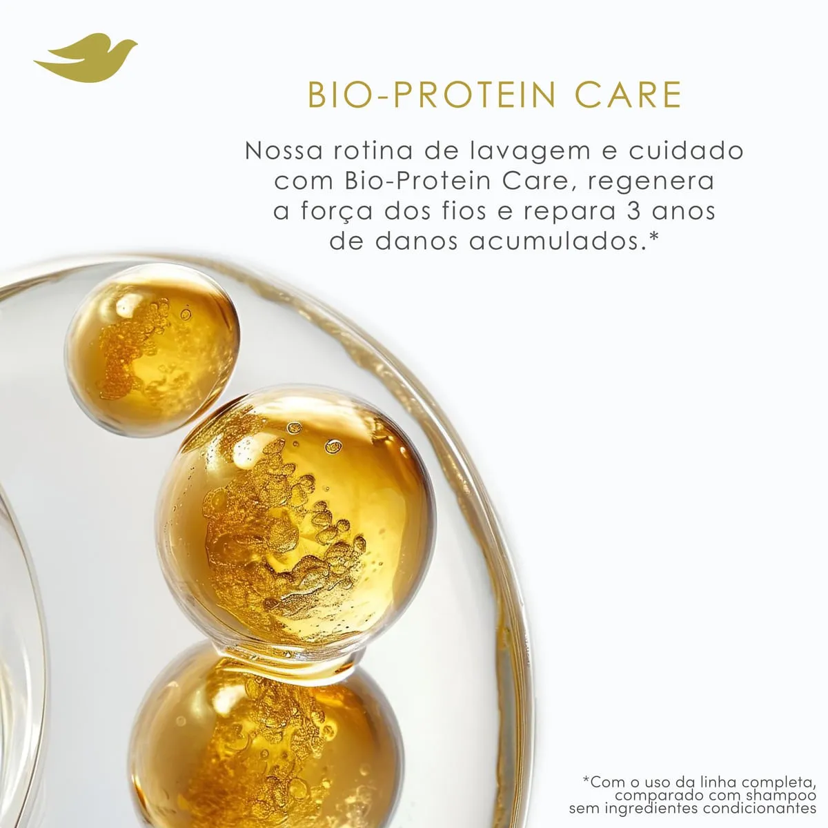 Leave-in Dove Bond Repair + Peptídeo 50ml — foto 5