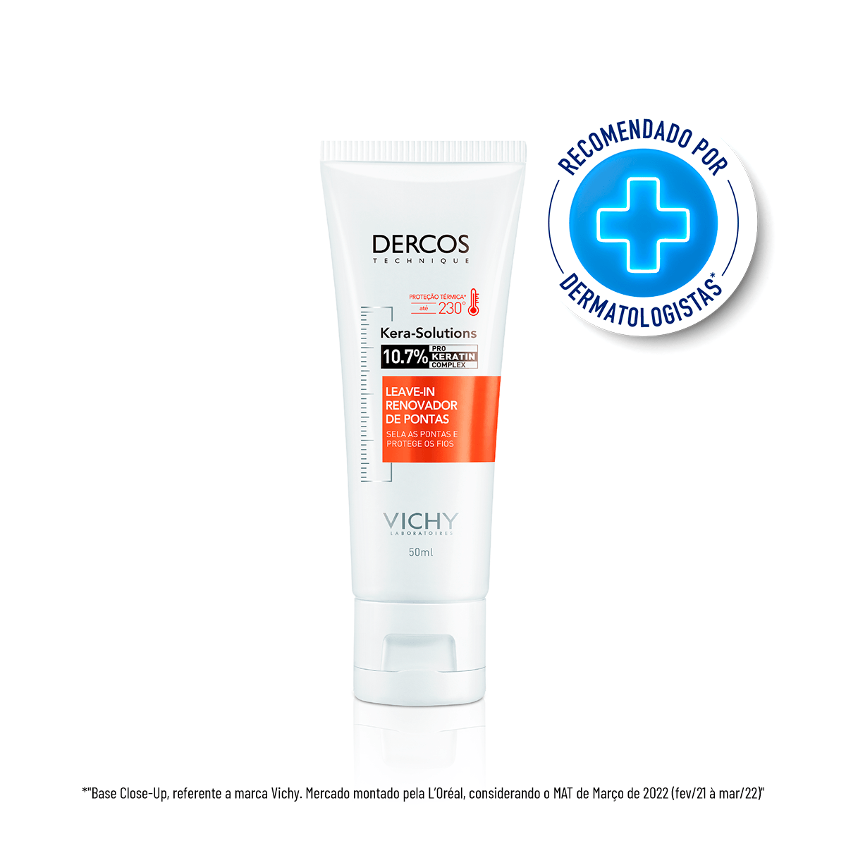 Leave-in Vichy Dercos Kera-Solutions Reparador de Pontas 50ml — foto 2