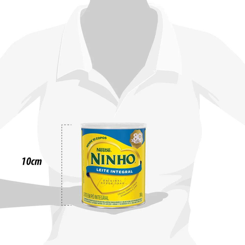 Leite Em Pó Ninho Integral 380g — foto 4