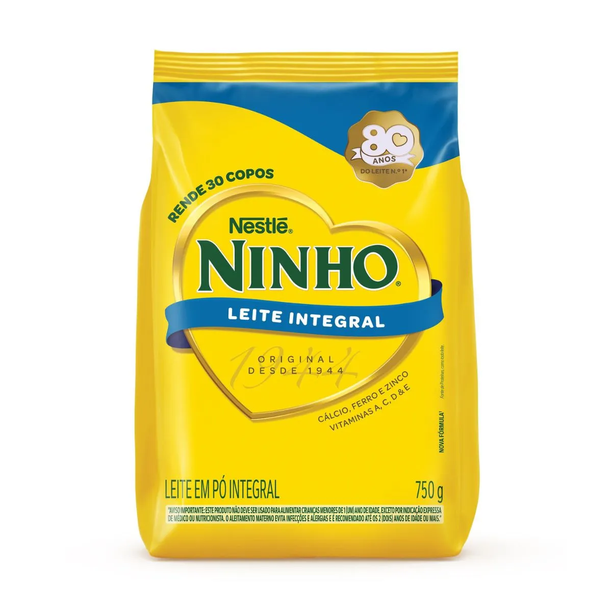 Leite em Pó Ninho Integral Sachet 750g — foto 2