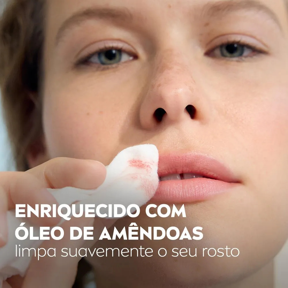 Lenço Demaquilante Nivea 3 em 1 Ação Hidratante 25 unidades — foto 4