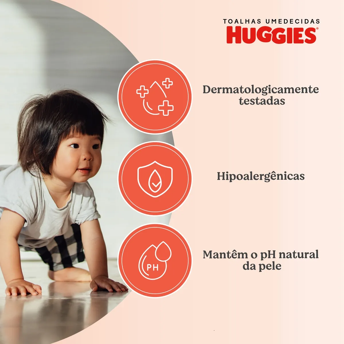 Lenços Umedecidos Huggies Hidratação e Nutrição Contra Assaduras 192 Unidades — foto 9