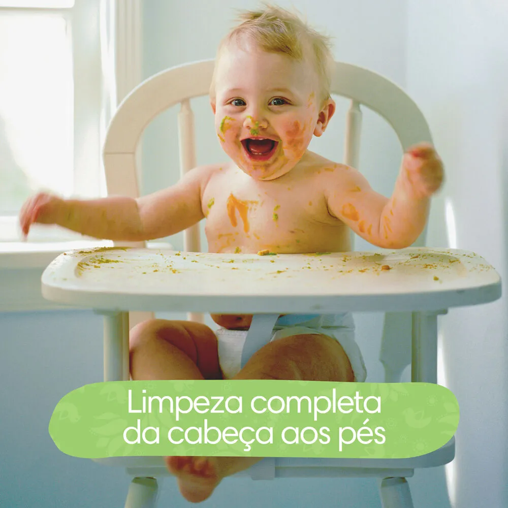 Lenços Umedecidos Pampers Aroma de Aloe Vera 48 Unidades — foto 2