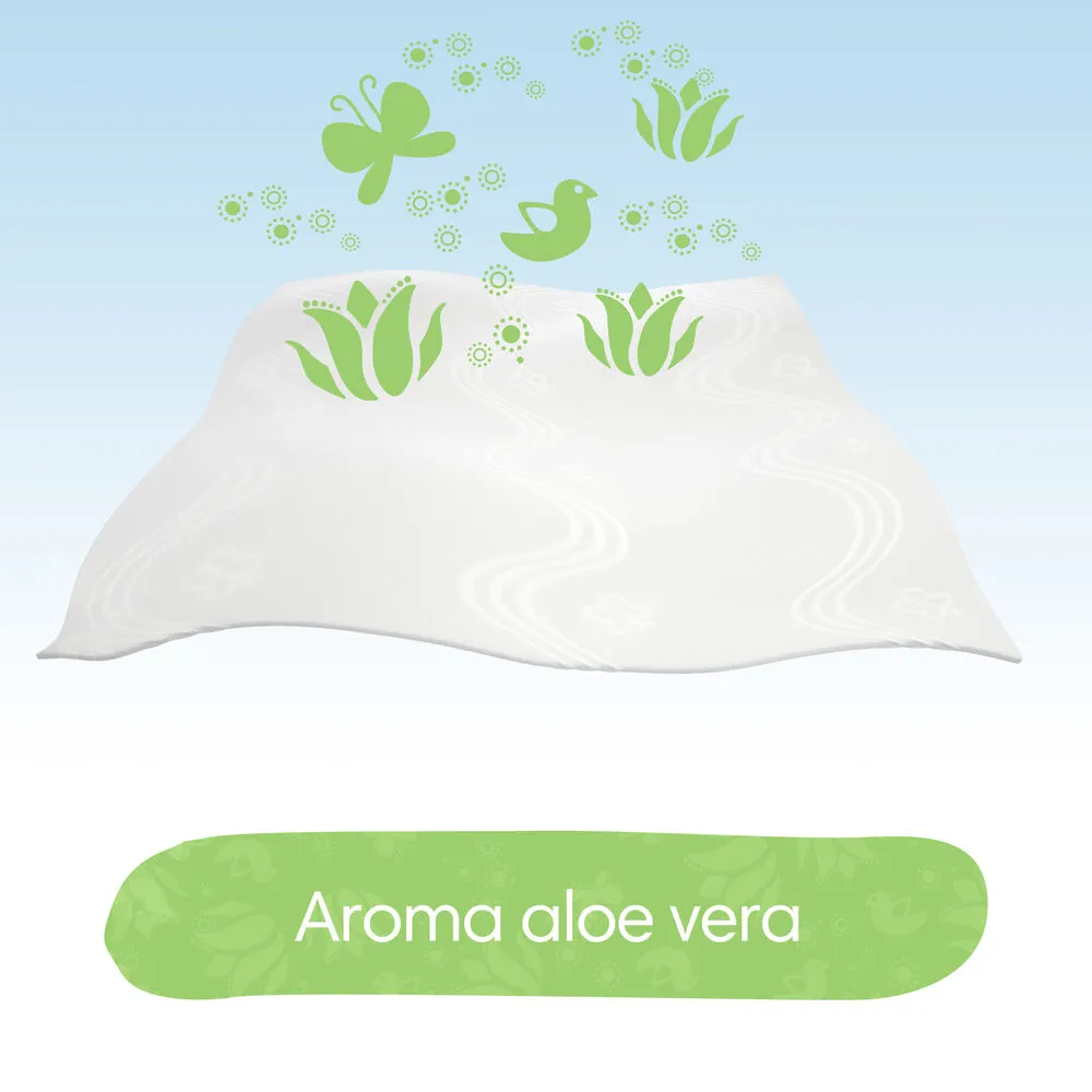Lenços Umedecidos Pampers Aroma de Aloe Vera 48 Unidades — foto 7