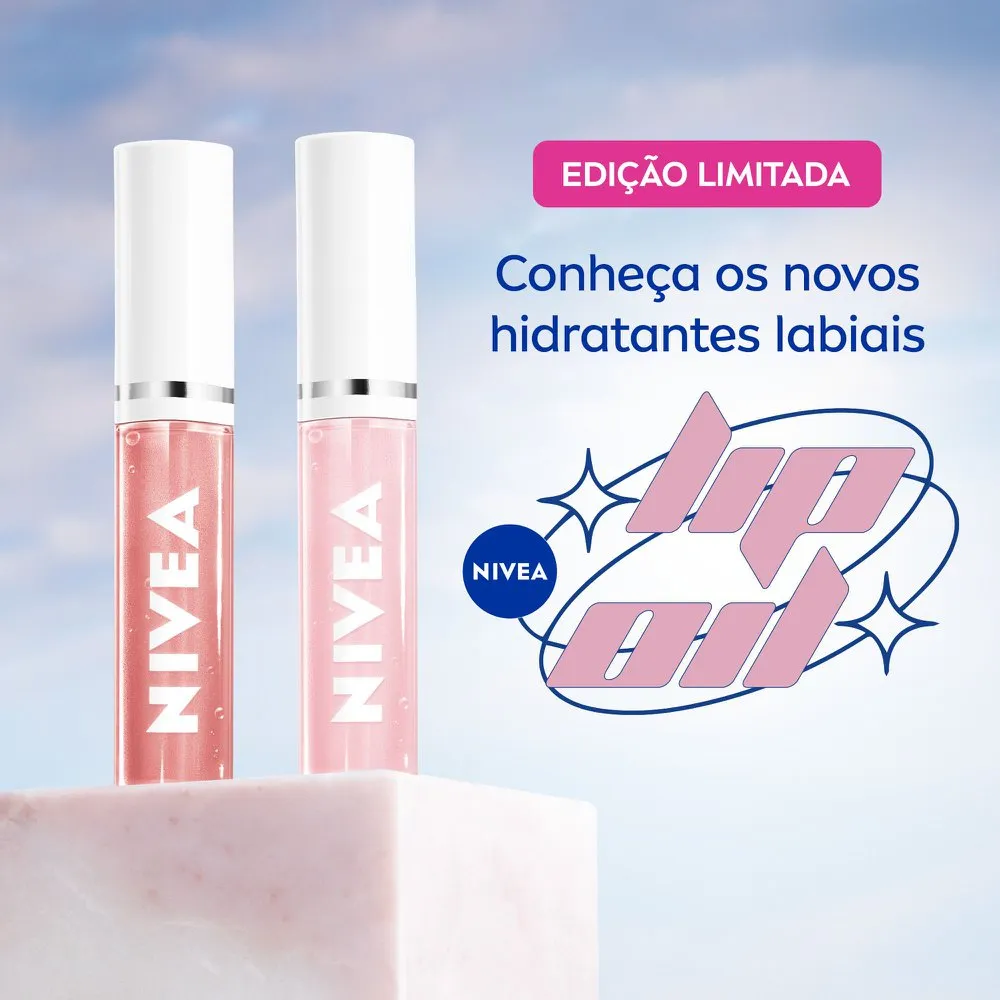 Lip OIl Nivea Brilho Nutritivo Rosé 5,5ml — foto 8
