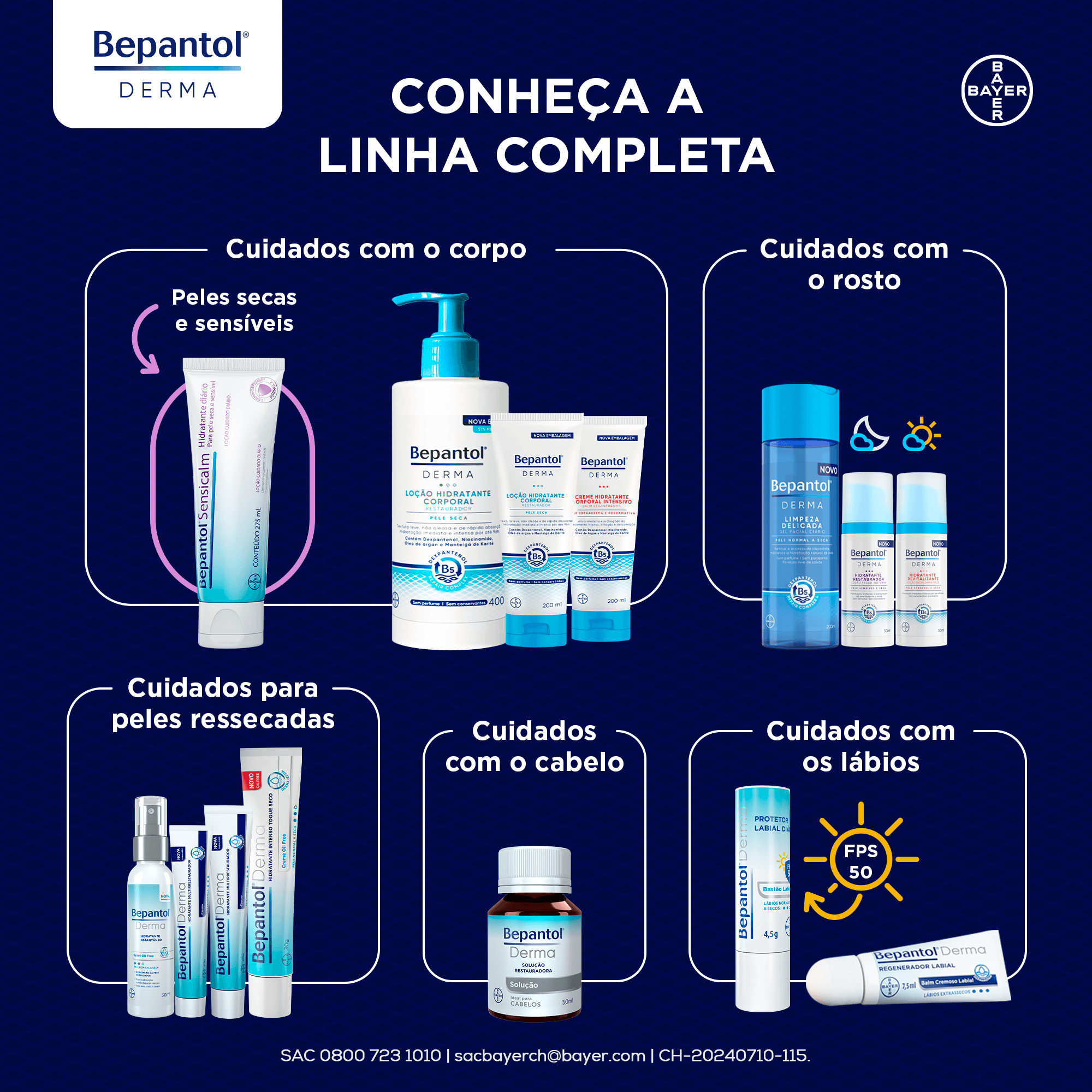 Loção Corporal Bepantol Derma Hidratante Restauradora 400ml — foto 6