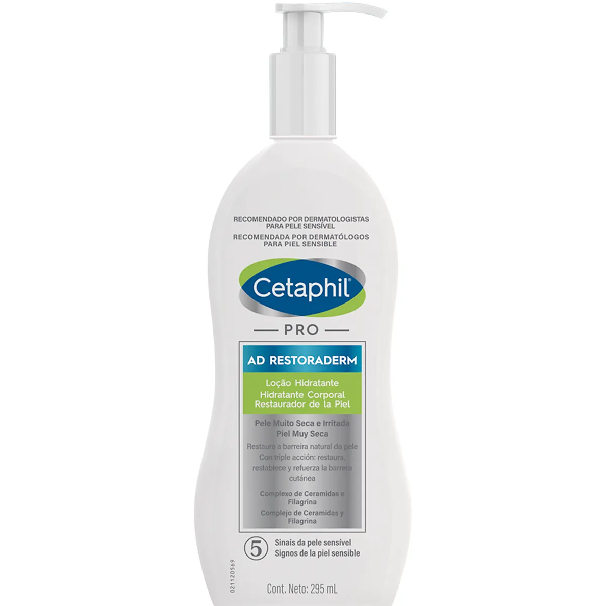 Loção Corporal Cetaphil Pro AD Restoraderm Hidratante 295ml