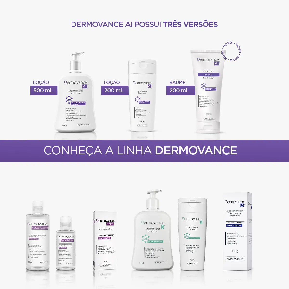 Loção Corporal Dermovance AI Hidratante 500ml — foto 4