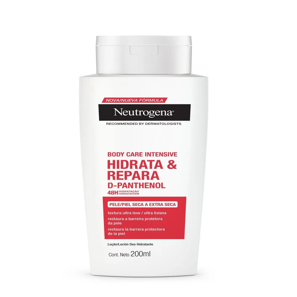 Loção Corporal Neutrogena Body Care Intensive Hidrata e Repara 200ml
