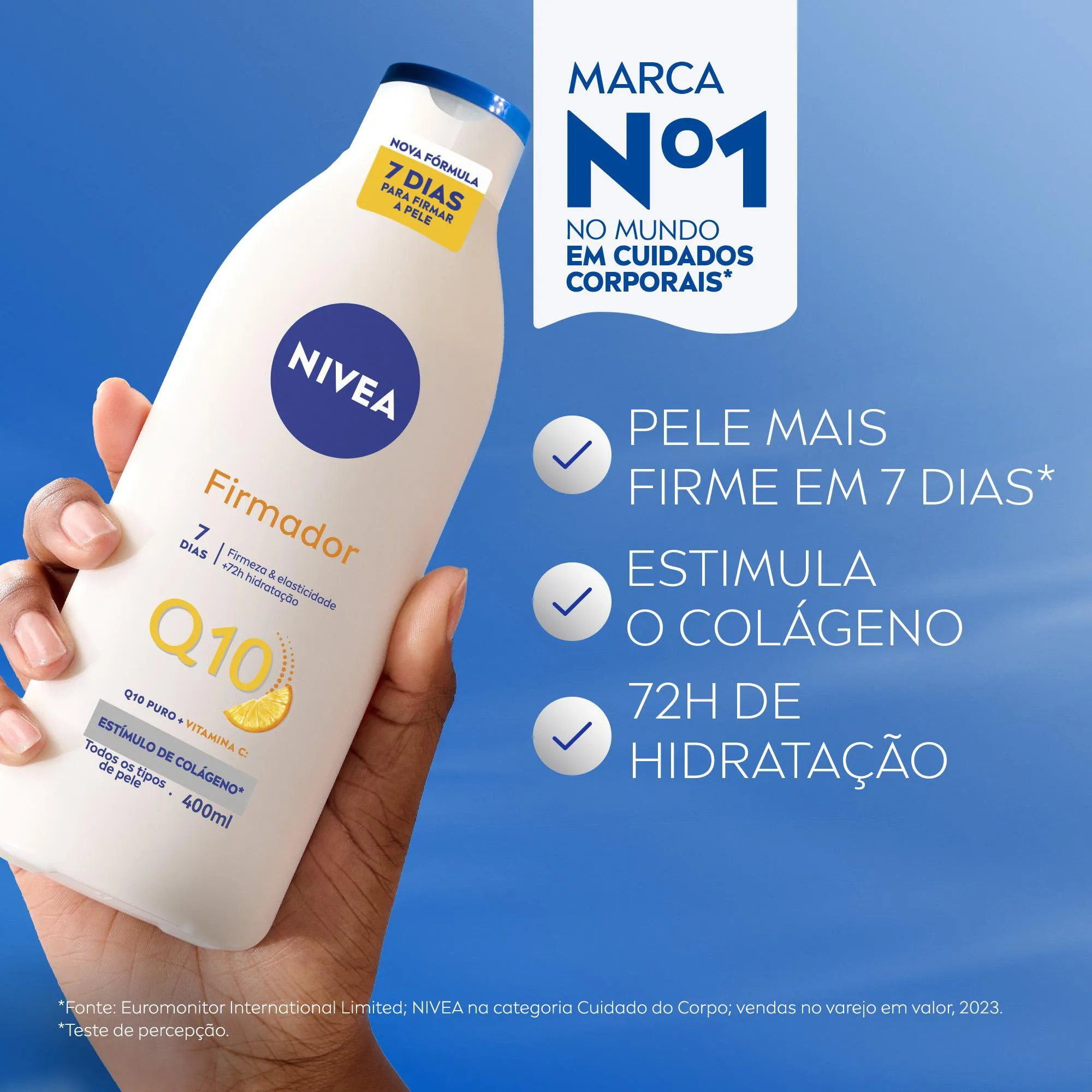 Loção Corporal Nivea Q10 + Vitamina C Firmadora 400ml — foto 2