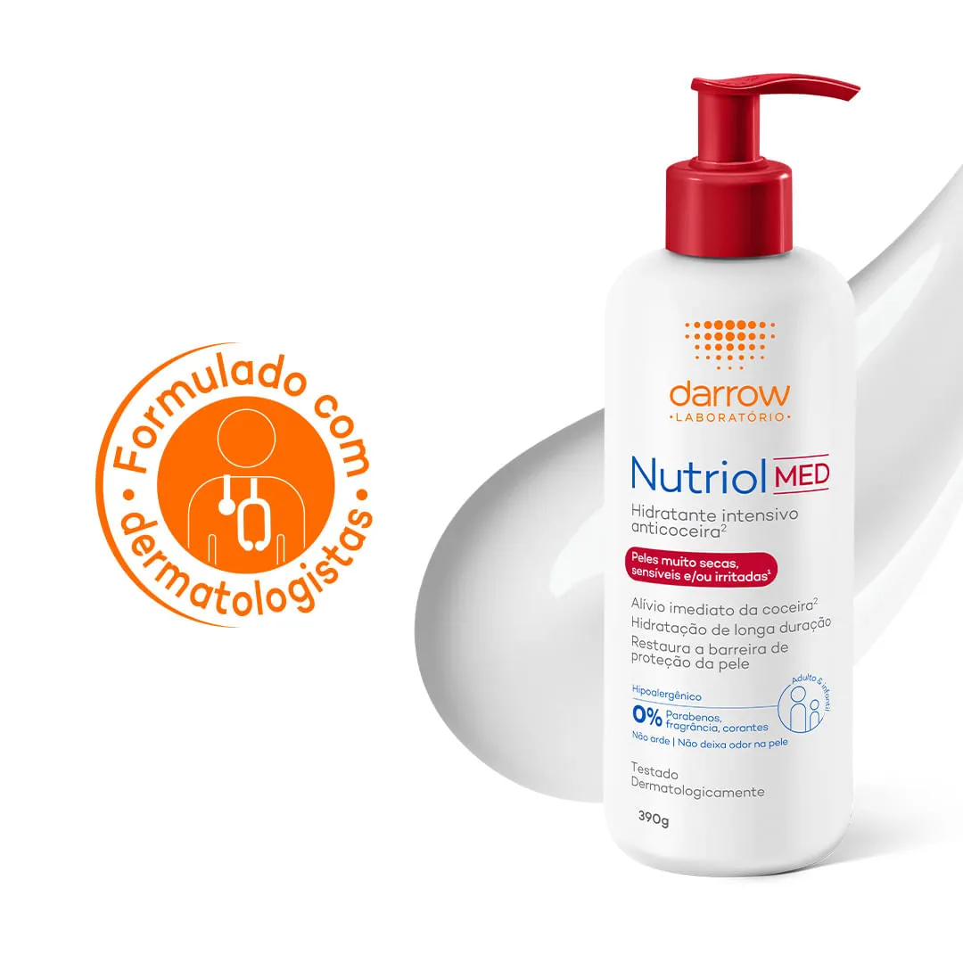 Loção Corporal Nutriol Med Hidratante Intensiva Anticoceira 390g — foto 2