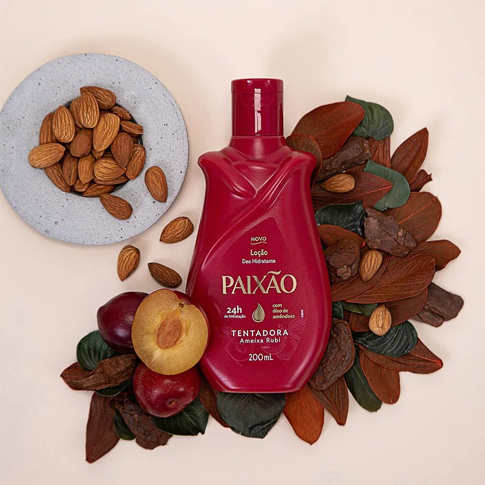 Loção Hidratante Paixão Tentadora Ameixa e Rubis 400ml — foto 3