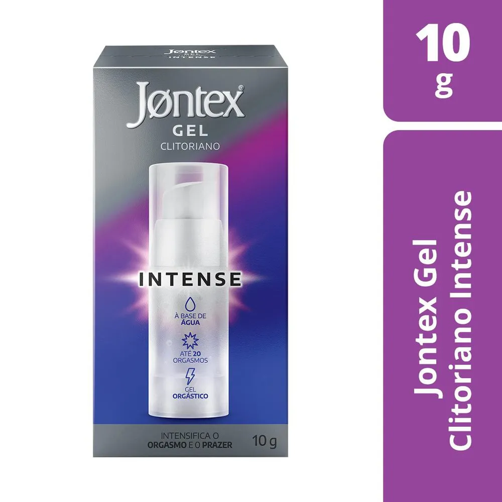 Lubrificante Íntimo Jontex Intense Gel Clitoriano 10g