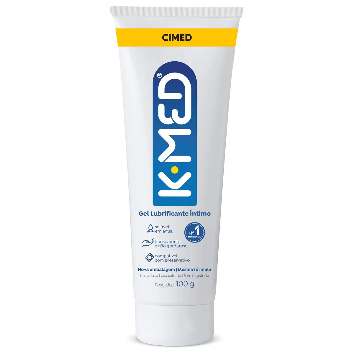 Lubrificante Íntimo K-Med Neutro 100g