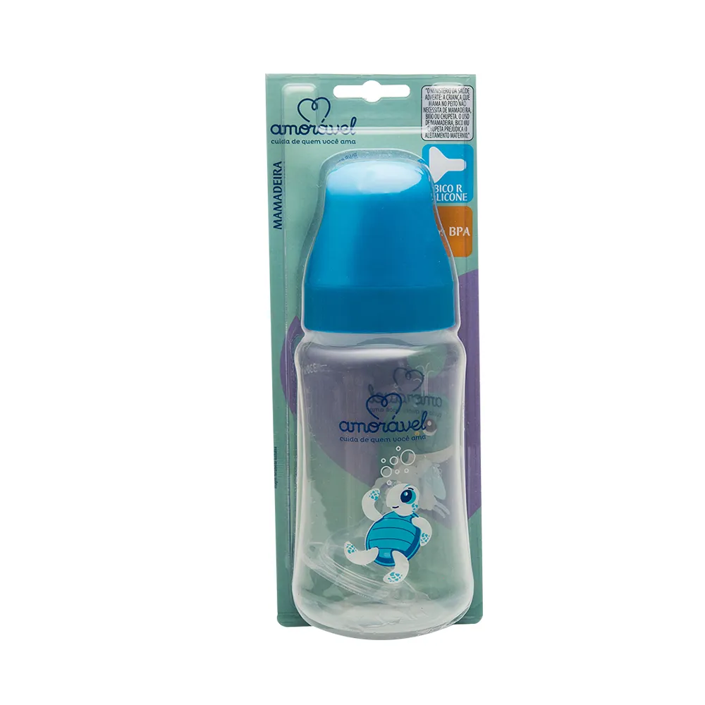 Mamadeira Amorável Big Zoo Silicone Masculina 330ml