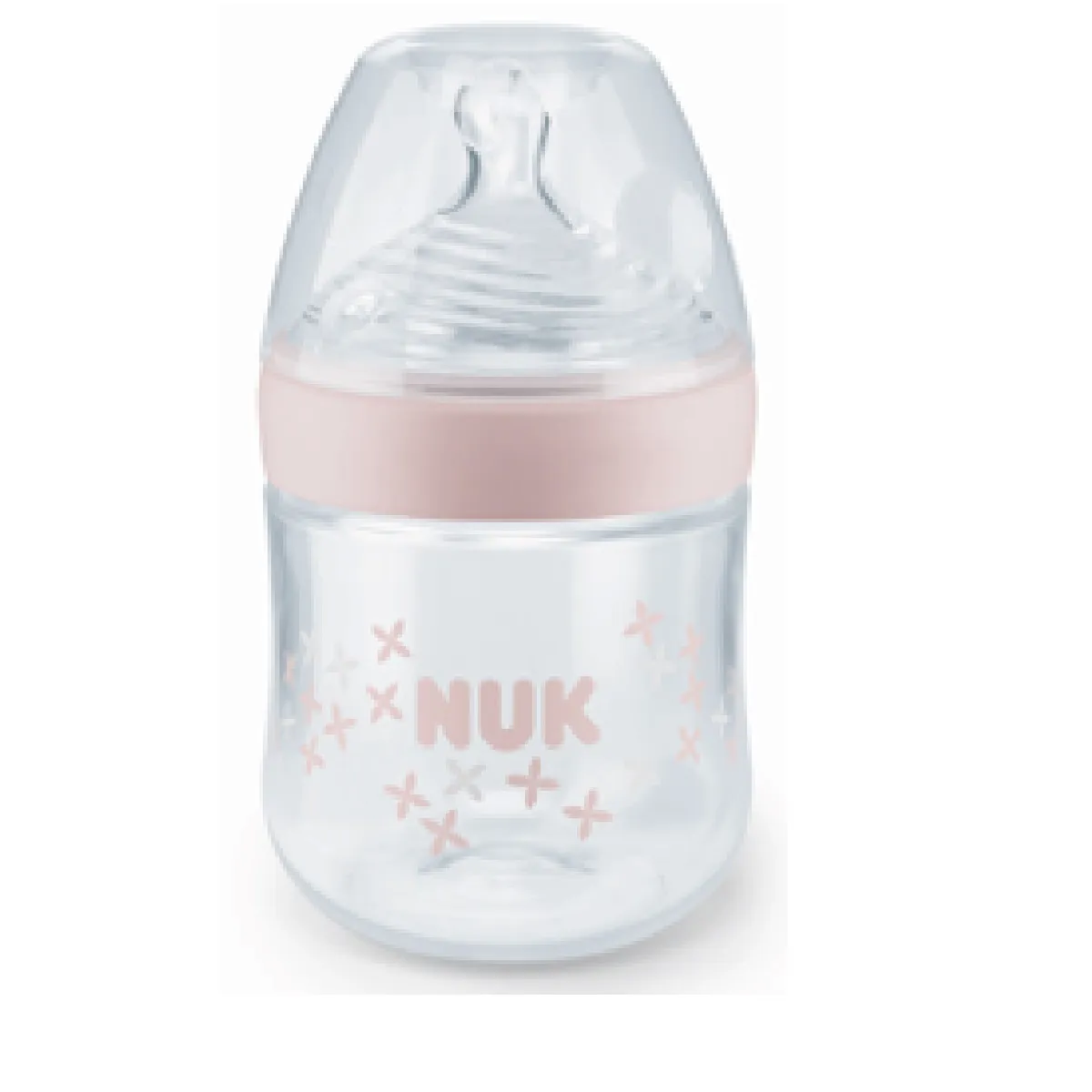 Mamadeira Nuk Classic Girl Silicone Tamanho 1 150ml