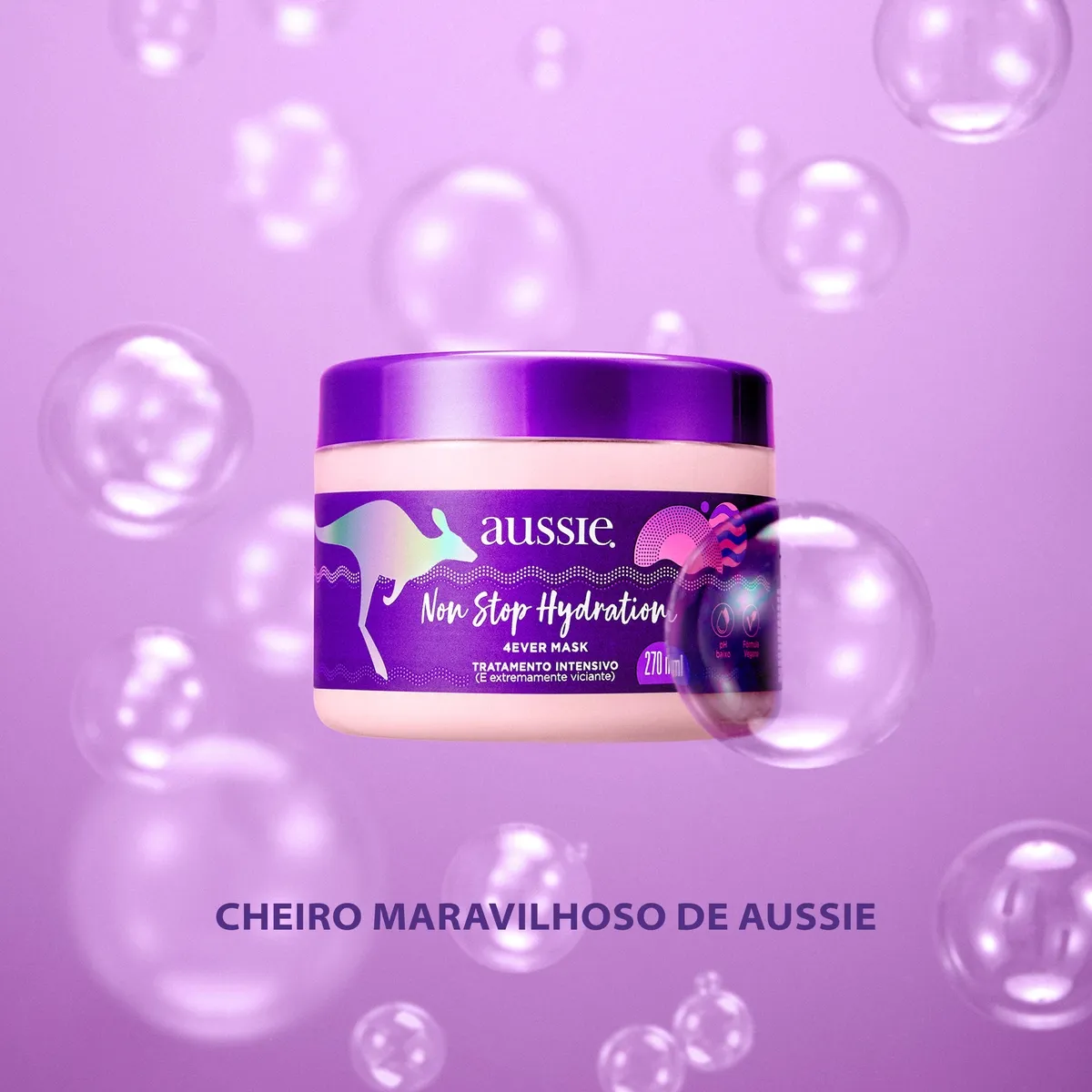 Máscara Capilar Aussie Non Stop Hydration 270ml — foto 4