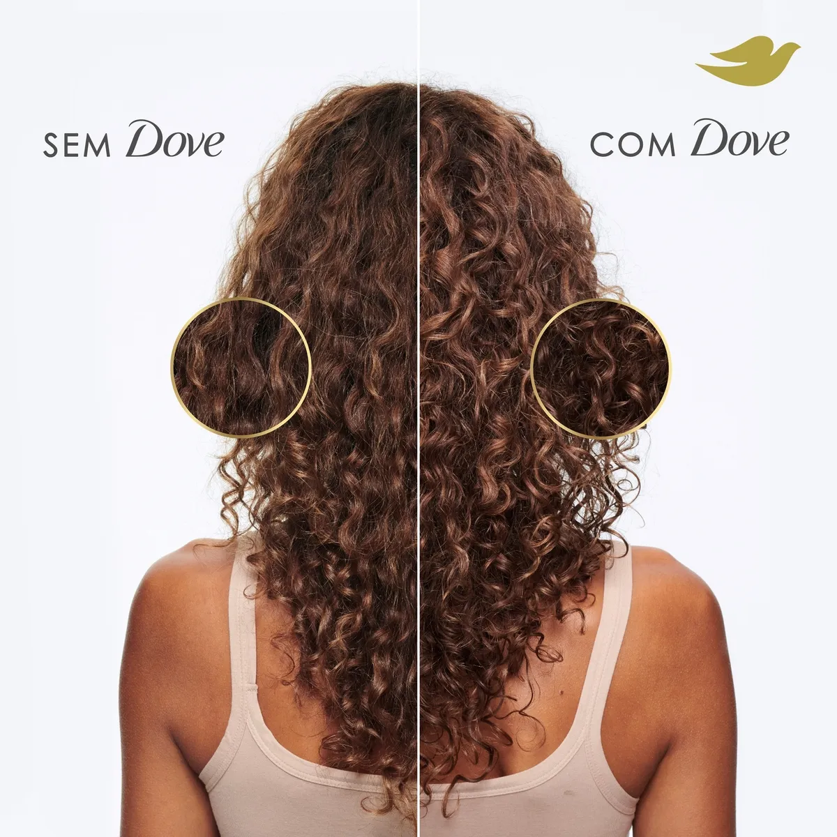 Máscara Capilar Dove 2 em 1 Umectação + Coco Antioxi 500g — foto 5