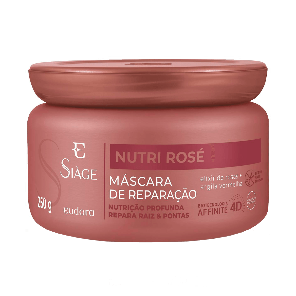 Máscara Capilar Eudora Siàge Nutri Rosé 250g