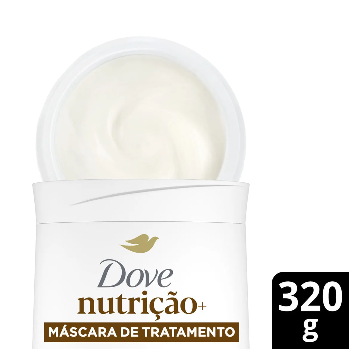 Máscara De Tratamento Capilar Dove Nutrição + Tri-Óleos 320g