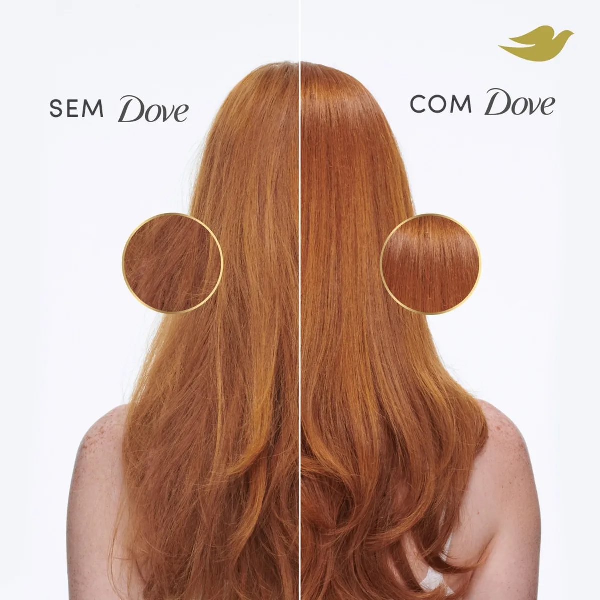 Máscara Dove 2 Em 1 Nutrição + Tri-Óleos 500g — foto 6
