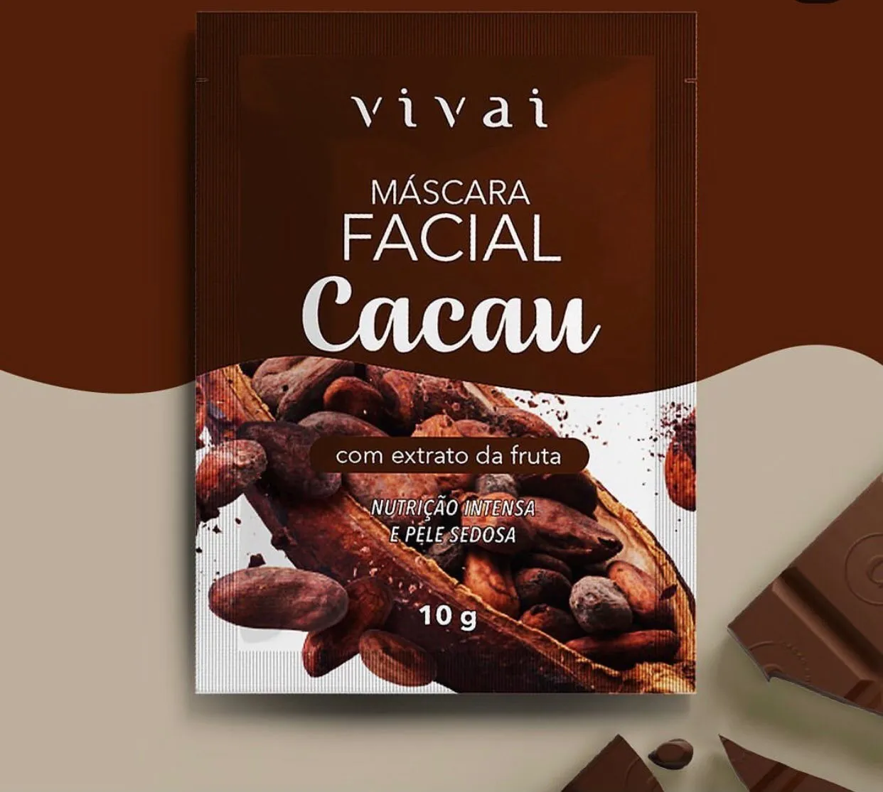 Máscara Facial Cacau Vivai — foto 2