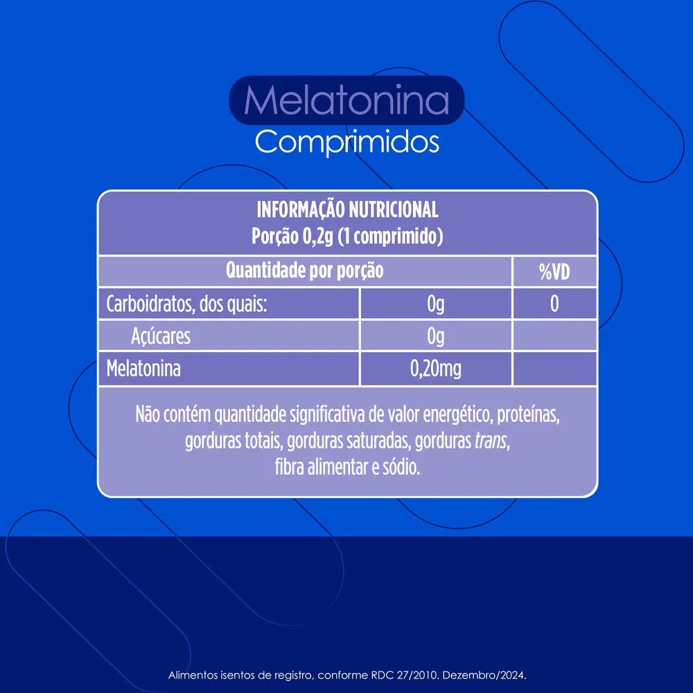Melatonina 0,21mg Sabor Maracujá 90 Comprimidos Orodispersíveis Neo Química — foto 4