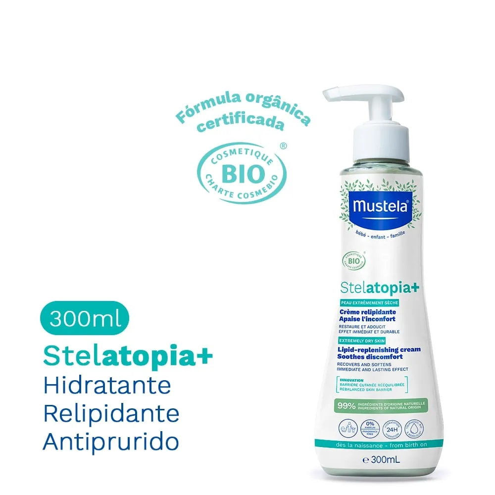 Mustela Stelatopia+ Hidratante Relipidante Antiprurido 300ml — foto 2