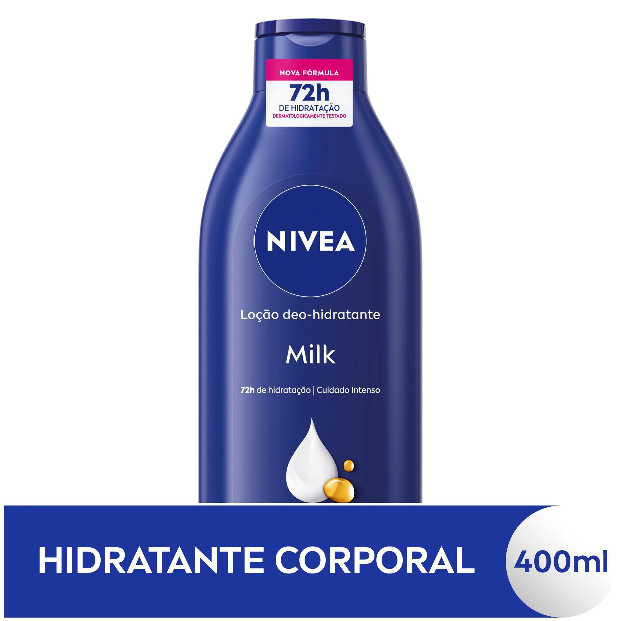 NIVEA Loção Hidratante Milk Pele Seca a Extrasseca 400ml — foto 2