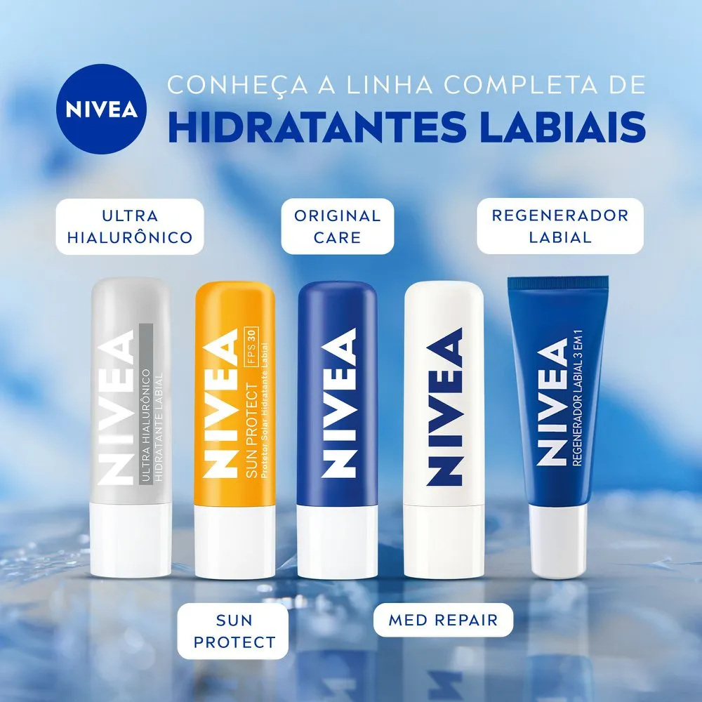 Nivea Protetor Labial Med Repair FPS15 4,8g — foto 8