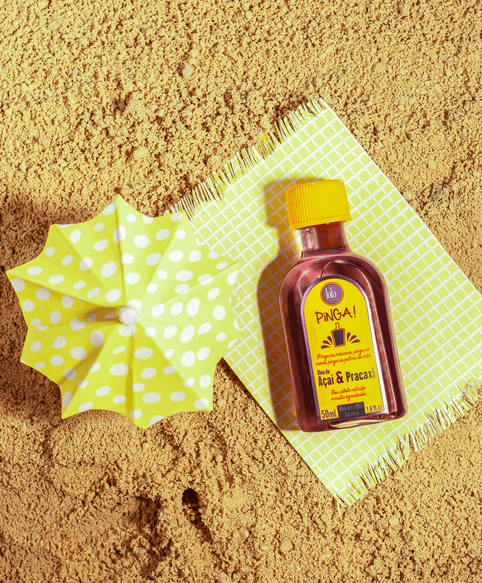 Óleo Capilar Lola Pinga! Reparação Açaí e Pracaxi 50ml — foto 3