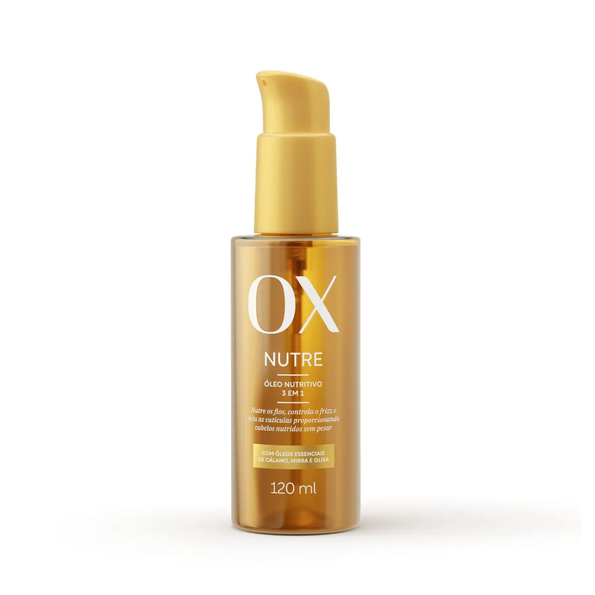 Óleo Capilar OX Nutre 3 em 1 Óleos Nutritivos 120ml