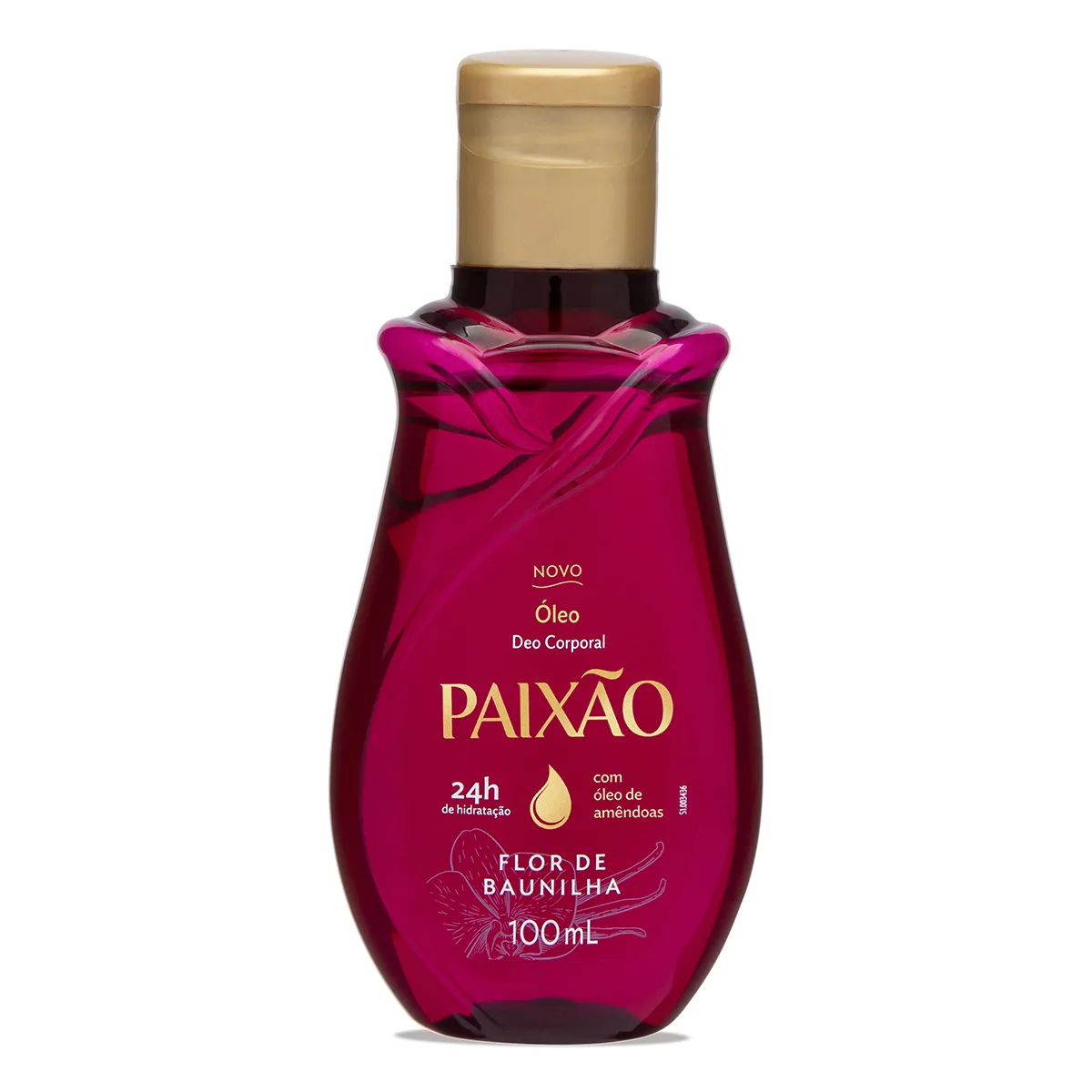 Óleo Corporal Paixão Flor de Baunilha Ação Desodorante 100ml