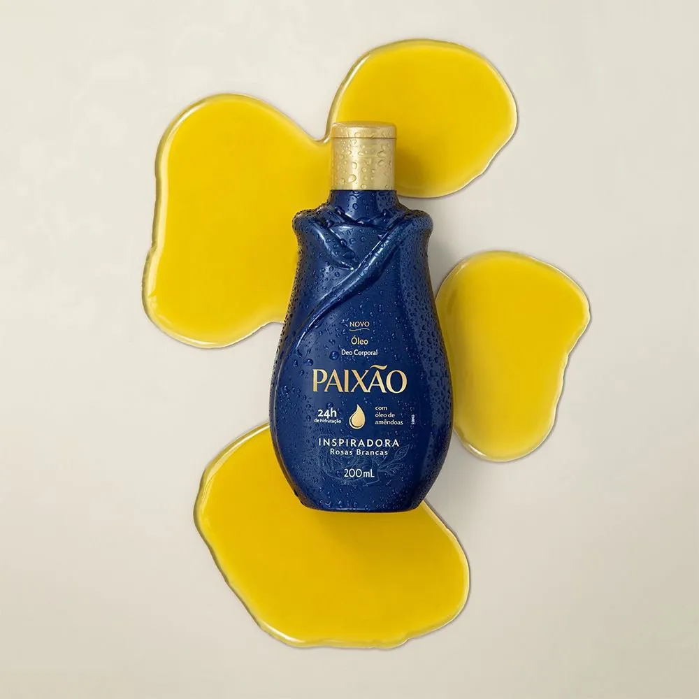 Óleo Corporal Paixão Inspiradora Rosas Brancass 200ml — foto 4