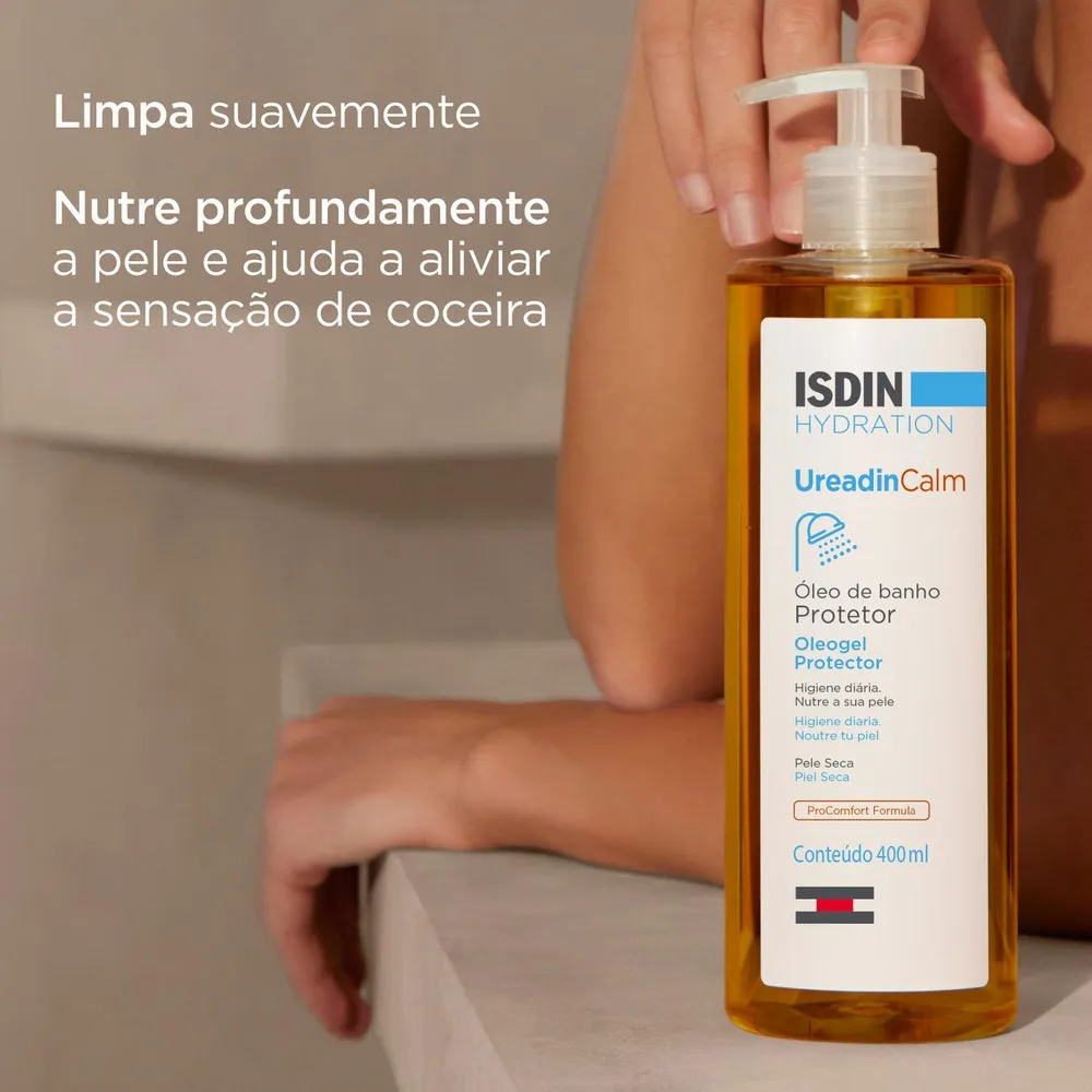 Óleo de Banho ISDIN Ureadin Calm ÓleoGel 400ml — foto 2