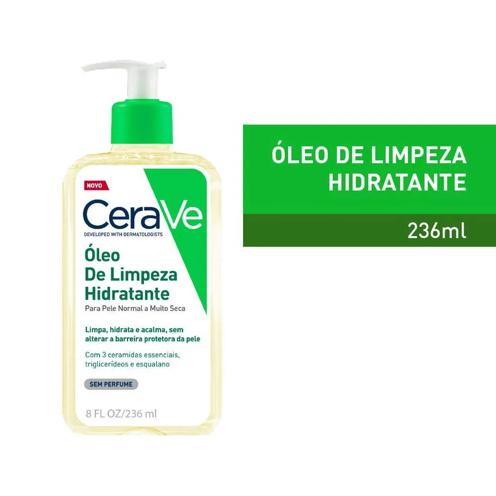 Óleo de Limpeza CeraVe Hidratante 236ml — foto 2