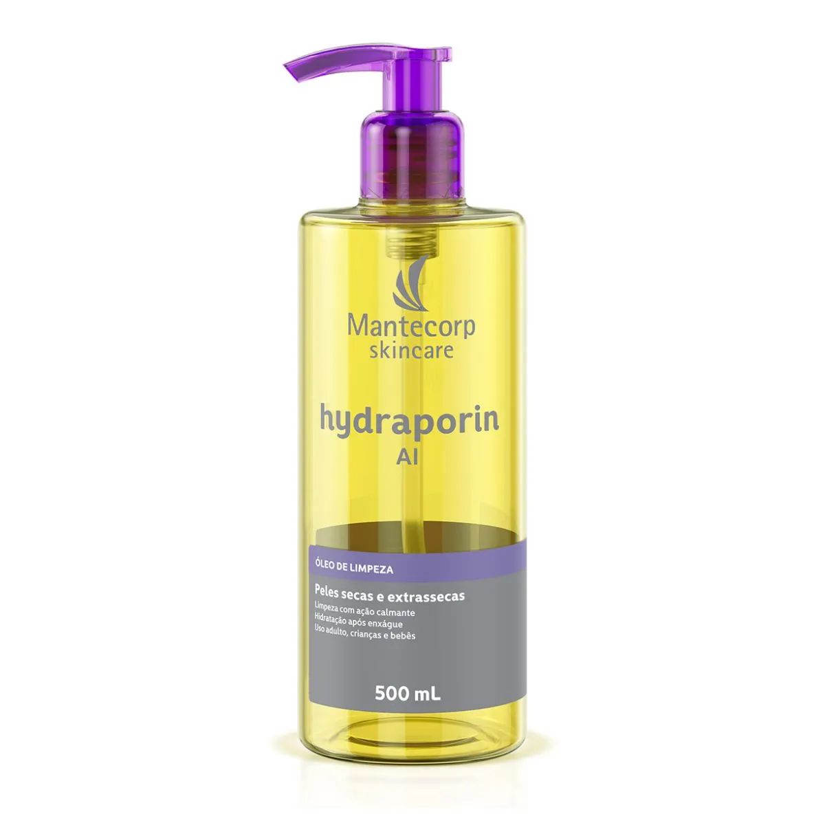 Óleo De Limpeza Corporal Mantecorp Skincare Hydraporin Ai 500ml