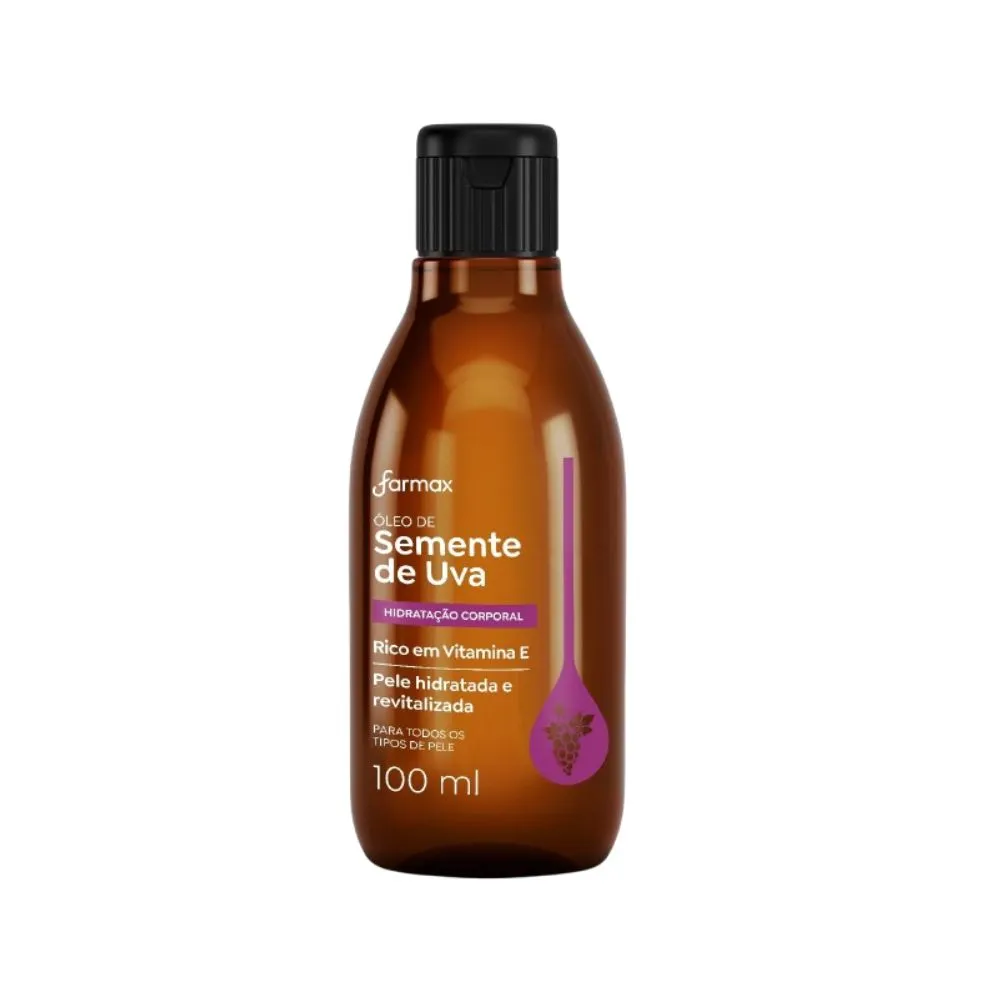 Óleo de Semente de Uva Farmax 100ml