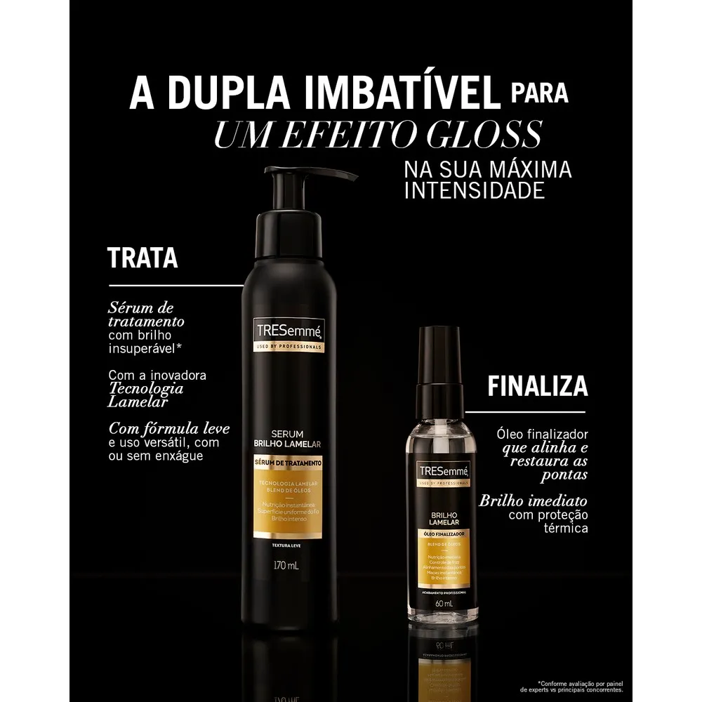 Óleo Finalizador TRESemmé Brilho Lamelar Blend de Óleos Spray 60ml — foto 6