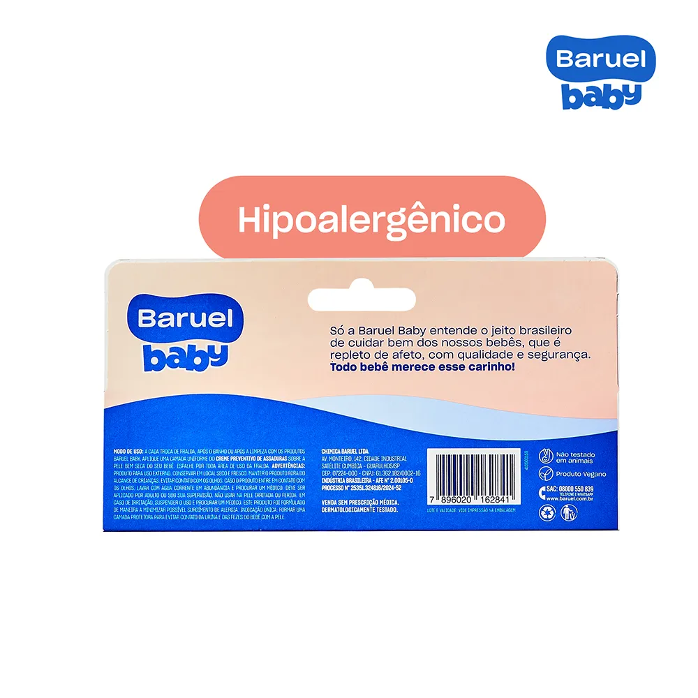 Pomada para Assadura Baruel Baby Hipoalergênico 45g — foto 3