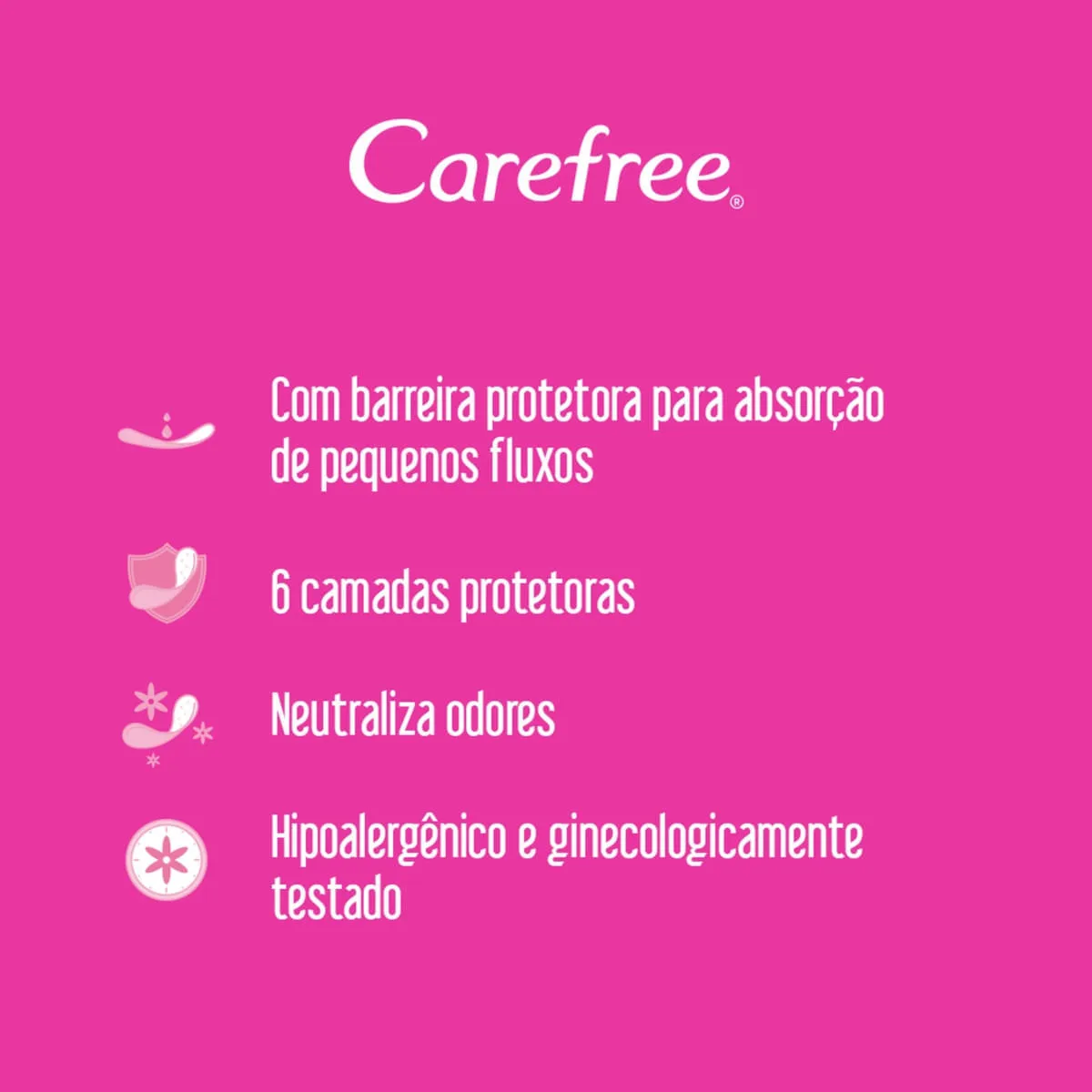 Protetor Diário Carefree Proteção com Perfume 15 Unidades — foto 5