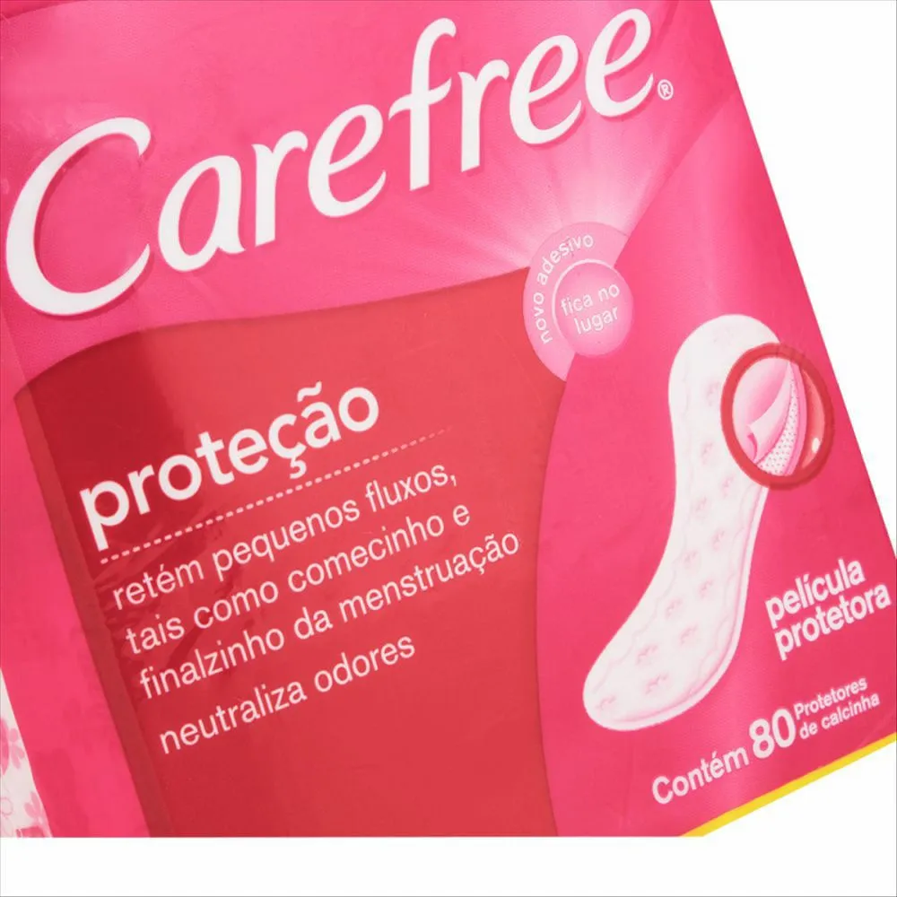 Protetor Diário Carefree Proteção com Perfume 80 Unidades — foto 9
