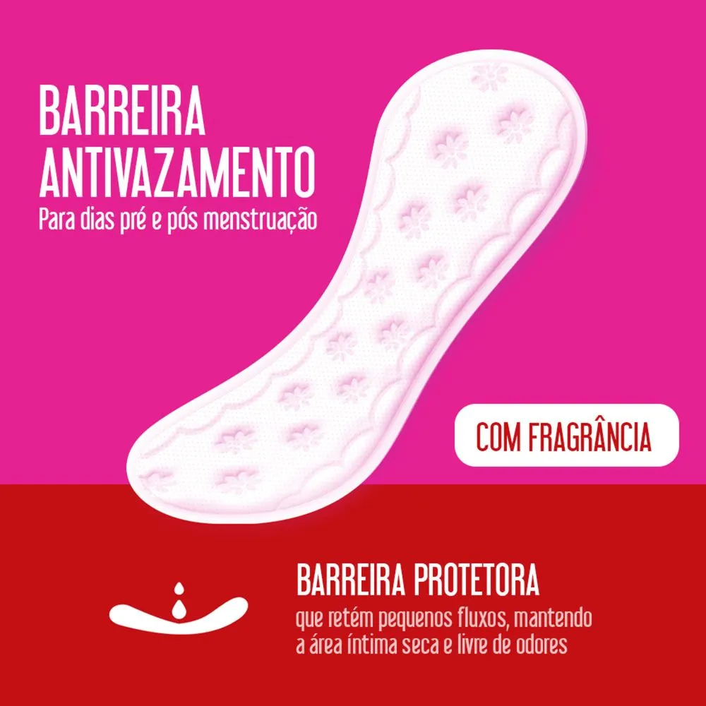 Protetor Diário Carefree Proteção com Perfume 80 Unidades — foto 6