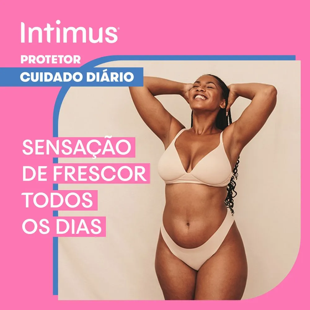 Protetor Diário Intimus Cuidado Diário 80 Unidades — foto 2