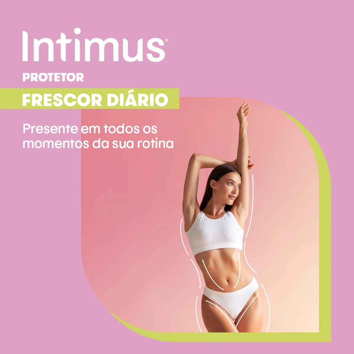 Protetor Diário Intimus Frescor Diário 80 Unidades — foto 3