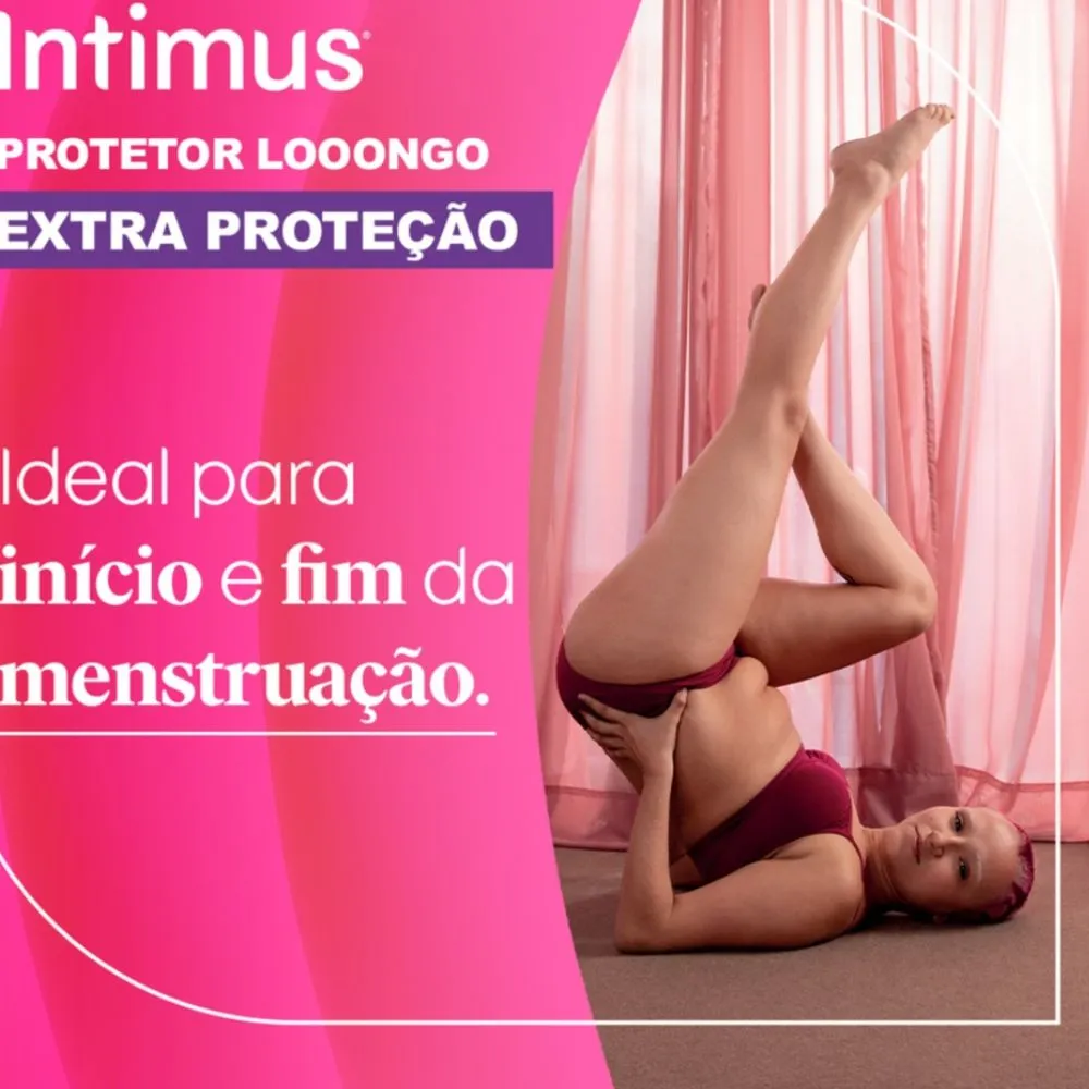 Protetor Diário Intimus Longo Extra Proteção 48 Unidades — foto 4