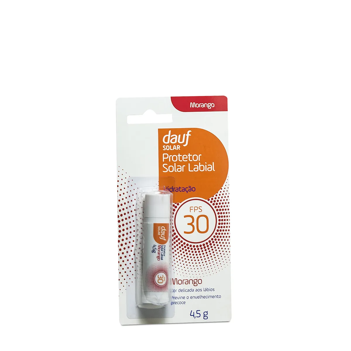 Protetor Labial Dauf Morango Fps30 4,5g