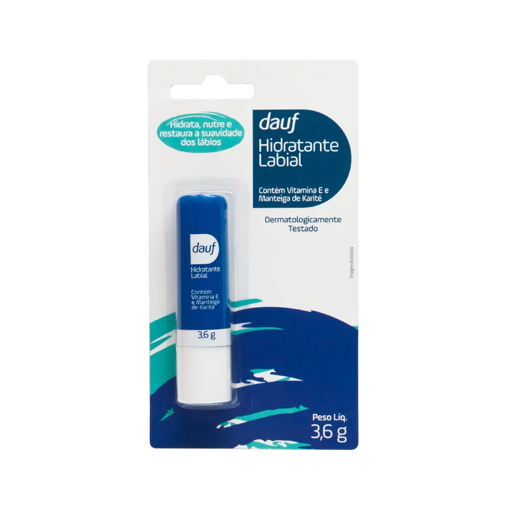 Protetor Labial Hidratante Dauf Karite 3,6g